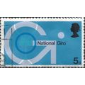 GB, National Giro, blue 1969, 5d, #3