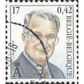 BELGIUM, King Albert II, blue 1999, €0.42, 17F, #3