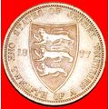 GREAT BRITAIN (1877-1894): JERSEY ★ 1/12 SHILLI...
