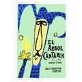 Movie Poster"El arbol CANTARIN.Blue Jester"Chil...