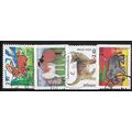 1992 Michel 1717/1720 - fine used (o)