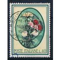 Italy 1966 SG1157 it83 Carnations 40L Used Stamp