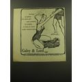 1959 Galey & Lord Catalina Swimsuits Ad - Sea-deep in fashion: boy-meets-girl