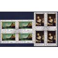 Ajman 420-423 A CTO Paintings Portraits Women L...