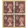 Great Britain 1980 Northern Ireland 13½p Purple...