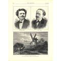 OLD MILL AT TY CROSS, NORTH WALES 1872 James Or...