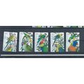 Australia stamps. 2005 Australian Parrots birds...