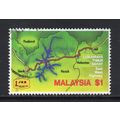 Malaysia - 1983 - $1 Opening of East-West Highw...