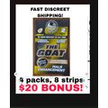 The goat sublingual strips (4 package, 8 strips...