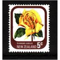 NEW ZEALAND 1975 5c Diamond Jubilee Rose Sg 109...