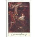 C286 THE HOLY NIGHT (Correggio) Tuck Oilette Po...