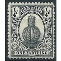 Turks & Caicos Islands 1926 SG162 1/4d Black Mo...