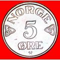 2 ROSES: NORWAY ★ 5 ORE 1952! LOW START ★ NO RE...