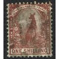 New South Wales 1905 1/- Purple Brown SG348 GU