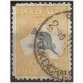 Australia 1918 SG42 5/- Grey & Yellow Good/Fine...