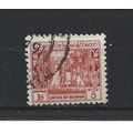 Burma.SG103 1a Bell,Mingun Pagoda (Red).Fine Us...