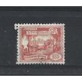 Burma.SG145 30p Elephant hauling log (Red).Fine...
