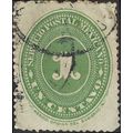 MEXICO, Number in Oval, green 1890, 1c, #2