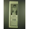 1902 Ferris Good Sense Corset Waist Ad - Let Be...