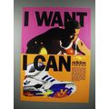 1990 Adidas Torsion Shoe Ad - I Want I Can