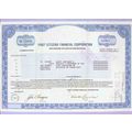 DE na Stock Certificate Company: First Citizens...