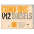 CUMMINS ENGINE COMPANY 1959 V-12 Diesels earn m...