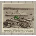 (4407) Maiden Voyage EMPRESS OF CANADA Liverpoo...