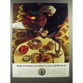 1964 Mackeson Stout Ad - Happy meeting of east and west: curry and Mackeson