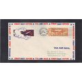 FDC Ioor Cachet C19 6c Winged Glove (Cachet-Typ...