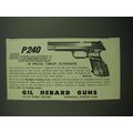 1976 Sig Hammerli P240 .38 Special Target Automatic Pistol Advertisement