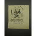 1950 American Airlines Ad - cartoon by George P...