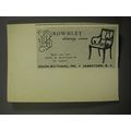 1951 Union-National Brownley Dining Room Advert...
