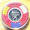 (1) $25. Mapes Casino Chip - 1957 - Reno, Nevad...
