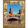 Berlin Laser Engraved Wood Picture Frame Portra...