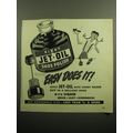 1949 Bixby Jet-Oil Shoe Polish Ad - Easy Does it!