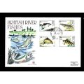 GREAT BRITAIN 1983 BRITISH RIVER FISHES FIRST D...