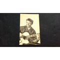 Black And White Preprinted Autograph Photograph...