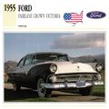 Collectors Club card. Classic Cars. Ford Fairla...