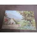 1940s Postcard - Irish home in hills - Ireland ...