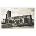 Blythburgh Church, Suffolk, RP Postcard.