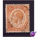JAMAICA 1916 1 1/2d ORANGE SG 59a FINE USED