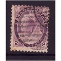 CANADA 1898 2c VIOLET SG 154 FINE USED #3
