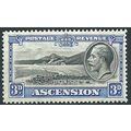 Ascension Island 1934 SG25 3d Black & Ultramari...