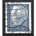 GERMANY WEST BERLIN 1964 40pf BLUE PRES LUBKE S...