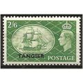 Tangier 1951 SG286 2/6d Yellow-Green Mounted Mi...