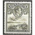 Antigua 1938 SG107 5/- Olive-Green Unmounted Mi...