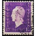 France. 1944 1f S.G.876 Used
