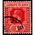 Leeward Islands 1912 King George V 1d Used Stam...