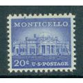 1047 20c Monticello Fine MNH MA0142