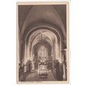 Avening Church Interior Gloucestershire Postcar...